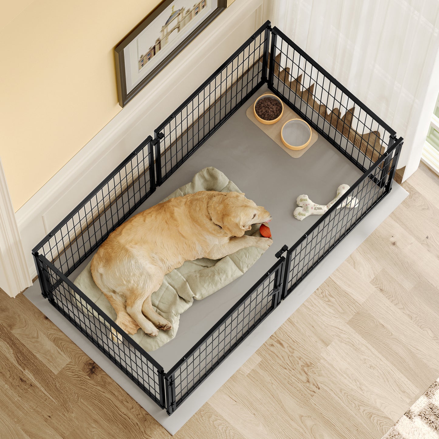 Elite Modular™ Indoor Pet Villa - 64-Inch Multi-Configurable Kennel