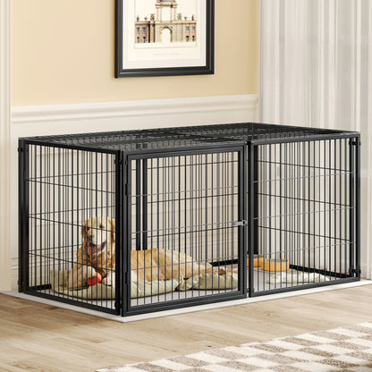 Elite Modular™ Indoor Pet Villa - 64-Inch Multi-Configurable Kennel