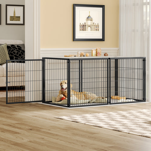 Elite Modular™ Indoor Pet Villa - 64-Inch Multi-Configurable Kennel