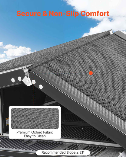 Elite Path™ Heavy-Duty Folding Car Ramp - 71" Long